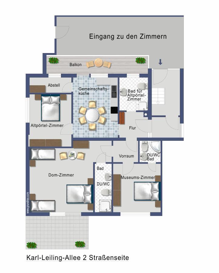 Zimmer Am Museum スパイヤー エクステリア 写真